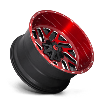 Fuel Offroad D691 TRITON Candy Red Milled 20x10 -18 8x165.1mm 125.1mm