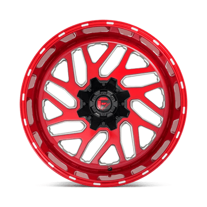 Fuel Offroad D691 TRITON Candy Red Milled 20x10 -18 8x165.1mm 125.1mm