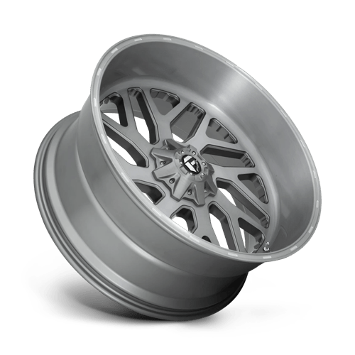 Fuel Offroad D715 TRITON PLATINUM Brushed Gun Metal Tinted Clear 26x12 -44 8x170mm 125.1mm
