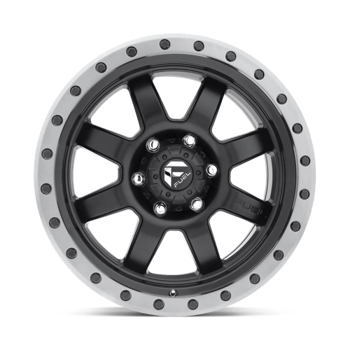Fuel Offroad D551 TROPHY Matte Black Gun Metal Ring 18x9 +1 6x135mm 87.1mm