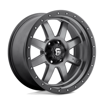 Fuel Offroad D552 TROPHY Matte Gunmetal Black Bead Ring 20x9 +1 6x139.7mm 108mm
