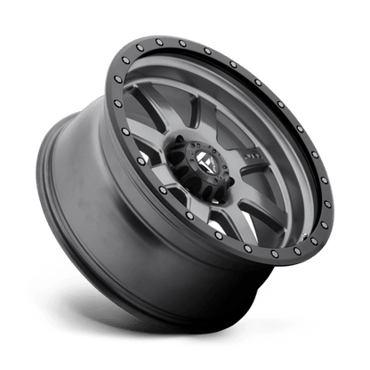 Fuel Offroad D552 TROPHY Matte Gunmetal Black Bead Ring 20x9 +1 6x135mm 87.1mm