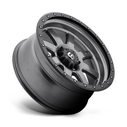 Fuel Offroad D552 TROPHY Matte Gunmetal Black Bead Ring 18x10 -24 5x127mm 78.1mm
