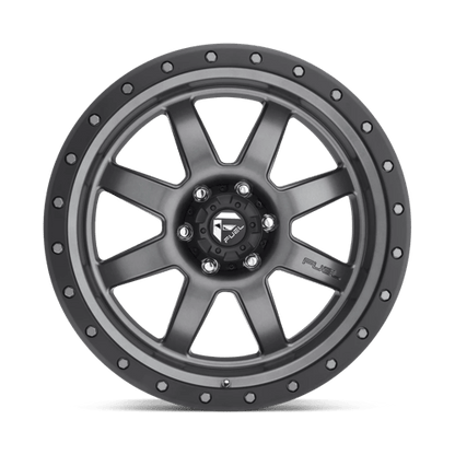 Fuel Offroad D552 TROPHY Matte Gunmetal Black Bead Ring 18x10 -24 5x127mm 78.1mm