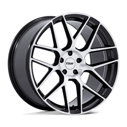 TSW TW002 LASARTHE 17X8 5X108 ET40 72.56 GLOSS BLACK MACHINED