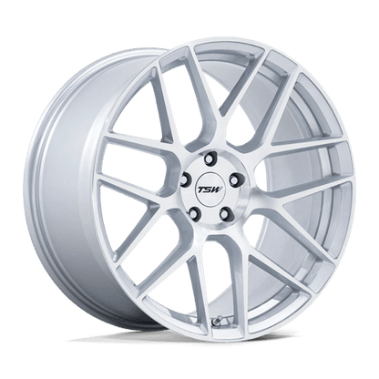 TSW TW002 LASARTHE 20X9 5X114.3 ET35 72.56 GLOSS SILVER MACHINED