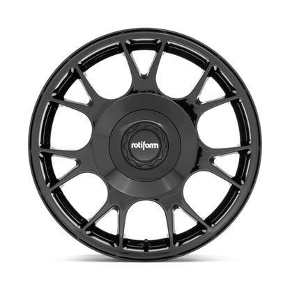 Rotiform R187 TUF-R Glossy Black 18x9.5 +38 5x108|5x120mm 72.6mm