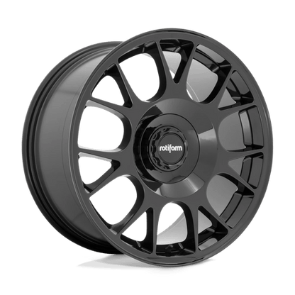 Rotiform R187 TUF-R Glossy Black 20x8.5 +45 5x112|5x114.3mm 72.6mm