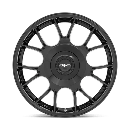 Rotiform R187 TUF-R Glossy Black 20x10.5 +40 5x108|5x120mm 72.6mm