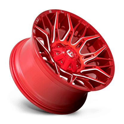 Fuel Offroad D771 TWITCH Candy Red Milled 20x10 -18 5x114.3|5x127mm 78.1mm