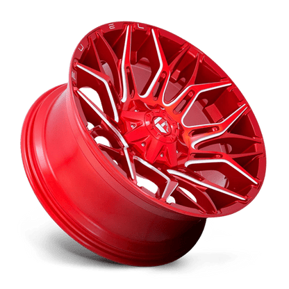 Fuel Offroad D771 TWITCH Candy Red Milled 22x10 -18 8x165.1mm 125.1mm
