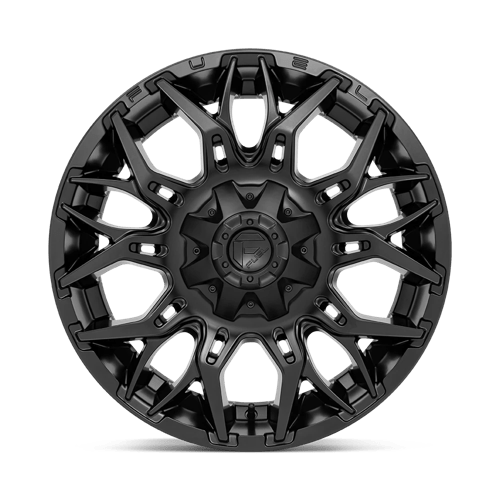 Fuel Offroad D772 TWITCH Blackout 20x9 +1 8x180mm 124.2mm