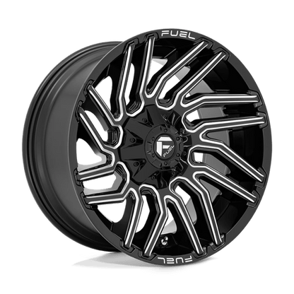 Fuel Offroad D773 TYPHOON Gloss Black Milled 20x10 -18 6x135|6x139.7mm 106.1mm