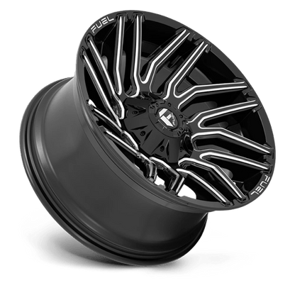 Fuel Offroad D773 TYPHOON Gloss Black Milled 20x10 -18 6x135|6x139.7mm 106.1mm