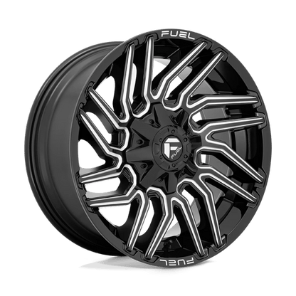 Fuel Offroad D773 TYPHOON Gloss Black Milled 20x9 +1 6x114.3|6x139.7mm 78.1mm