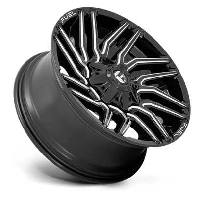 Fuel Offroad D773 TYPHOON Gloss Black Milled 20x9 +1 6x114.3|6x139.7mm 78.1mm