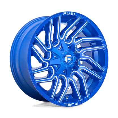 Fuel Offroad D774 TYPHOON Anodized Blue Milled 20x9 +1 8x165.1mm 125.1mm