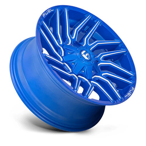 Fuel Offroad D774 TYPHOON Anodized Blue Milled 20x9 +1 6x135|6x139.7mm 106.1mm