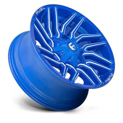 Fuel Offroad D774 TYPHOON Anodized Blue Milled 20x9 +1 6x135|6x139.7mm 106.1mm