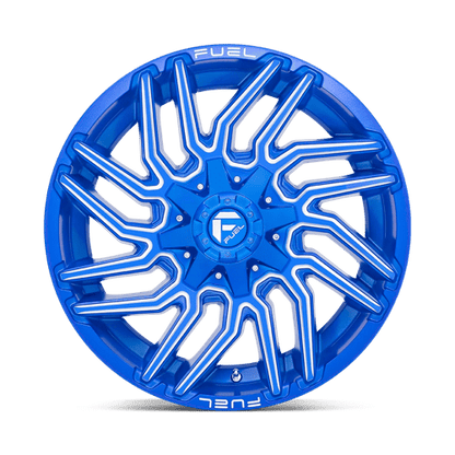 Fuel Offroad D774 TYPHOON Anodized Blue Milled 20x9 +1 6x135|6x139.7mm 106.1mm
