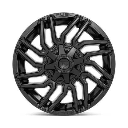 Fuel Offroad D775 TYPHOON Matte Black 20x10 -18 8x170mm 125.1mm