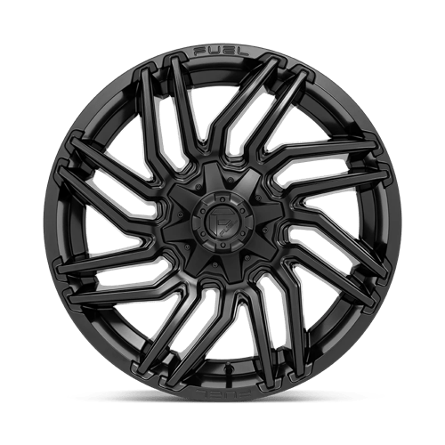 Fuel Offroad D775 TYPHOON Matte Black 22x10 -18 8x180mm 124.2mm