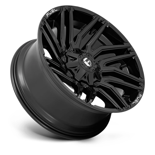 Fuel Offroad D776 TYPHOON Gloss Black 22x10 -18 8x180mm 124.2mm