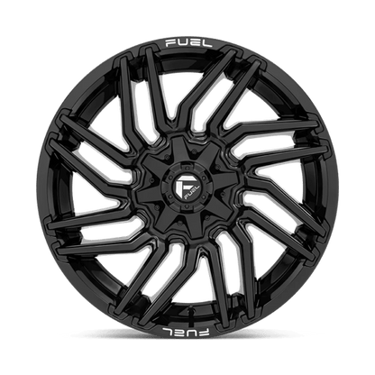 Fuel Offroad D776 TYPHOON Gloss Black 22x10 -18 8x180mm 124.2mm
