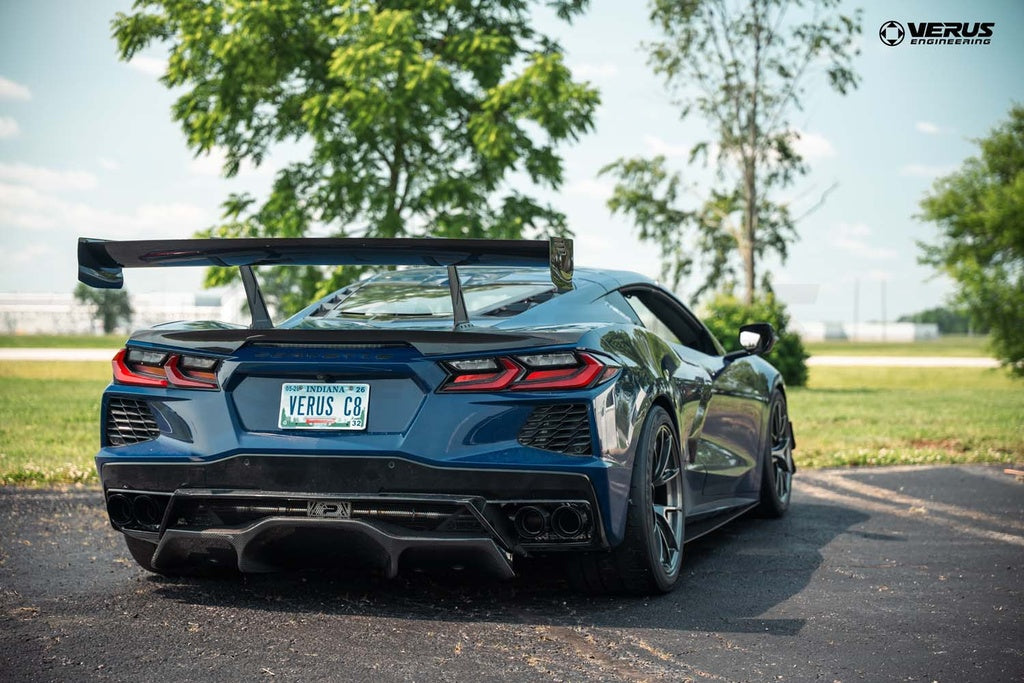 Verus - Swan Neck UCW Rear Wing Kit - Corvette Stingray (C8)