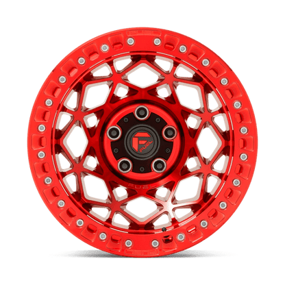 Fuel Offroad D121 UNIT BEADLOCK Candy Red 17x9 -15 6x135mm 87.1mm