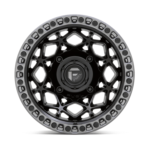 Fuel Offroad D783 UNIT UTV Matte Black W/ Gunmetal Ring 15x10 0 4x137mm 110.1mm