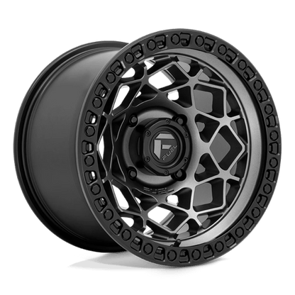 Fuel Offroad D784 UNIT UTV Gunmetal W/ Matte Black Ring 15x10 0 4x137mm 110.1mm