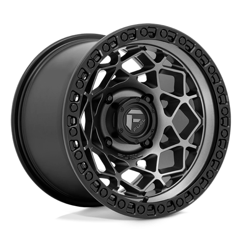 Fuel Offroad D784 UNIT UTV Gunmetal W/ Matte Black Ring 15x7 +10 4x137mm 110.1mm