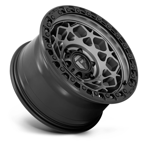 Fuel Offroad D784 UNIT Gunmetal W/ Matte Black Ring 17x9 +1 6x139.7mm 106.1mm