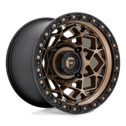 Fuel Offroad D785 UNIT UTV Bronze W/ Matte Black Ring 15x10 0 4x137mm 110.1mm