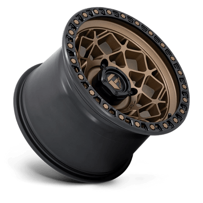 Fuel Offroad D785 UNIT UTV Bronze W/ Matte Black Ring 15x10 0 4x156mm 132mm
