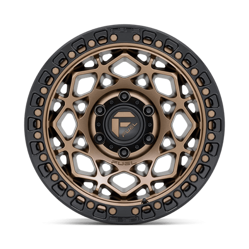 Fuel Offroad D785 UNIT Bronze W/ Matte Black Ring 17x9 +1 6x135mm 87.1mm