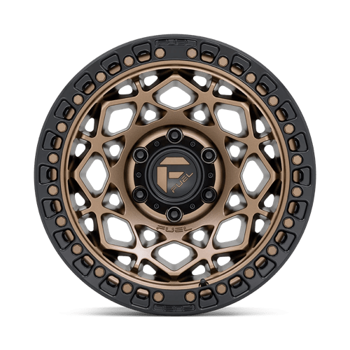 Fuel Offroad D785 UNIT Bronze W/ Matte Black Ring 17x9 -12 6x139.7mm 106.1mm