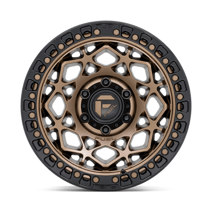 Fuel Offroad D785 UNIT Bronze W/ Matte Black Ring 17x9 +1 5x127mm 71.5mm