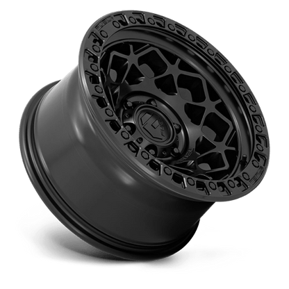 Fuel Offroad D786 UNIT Matte Black W/ M-black Ring 17x9 +1 5x127mm 71.5mm