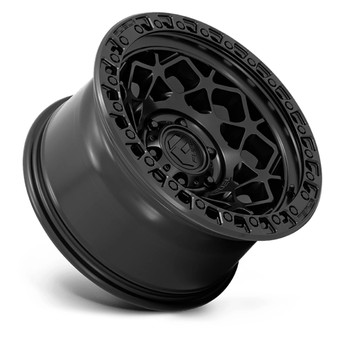 Fuel Offroad D786 UNIT Matte Black W/ M-black Ring 17x9 -12 6x139.7mm 106.1mm