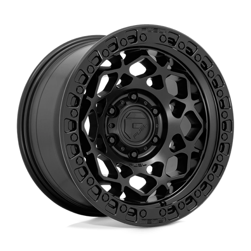 Fuel Offroad D786 UNIT Matte Black W/ M-black Ring 17x9 +1 6x135mm 87.1mm