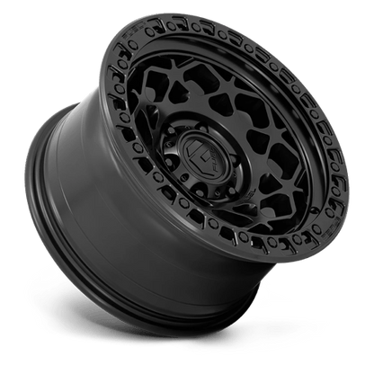 Fuel Offroad D786 UNIT Matte Black W/ M-black Ring 17x9 +1 6x114.3mm 66.1mm
