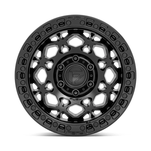 Fuel Offroad D786 UNIT Matte Black W/ M-black Ring 17x9 +1 6x114.3mm 66.1mm