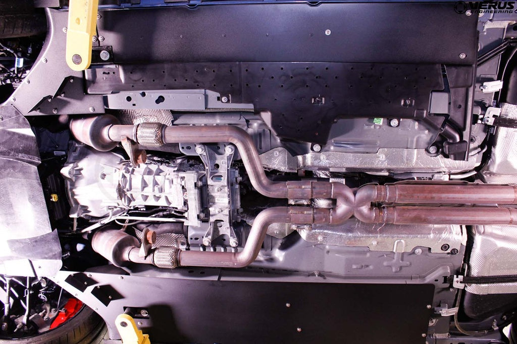 Verus - Flat Underbody Panel Kit - Ford Mustang Shelby GT350