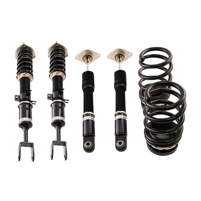 BC Racing BR Series coilovers on white background