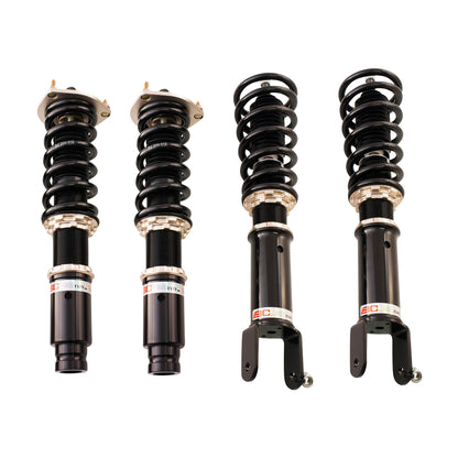 BC Racing BR Series coilovers on white background