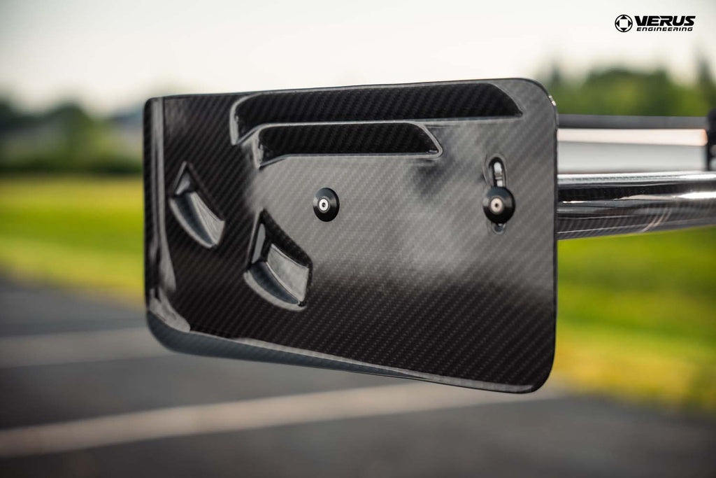 Verus - Swan Neck V1X Rear Wing Kit - Corvette Stingray (C8)