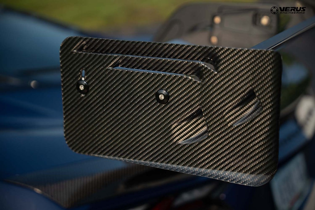 Verus - Swan Neck V1X Rear Wing Kit - Corvette Stingray (C8)