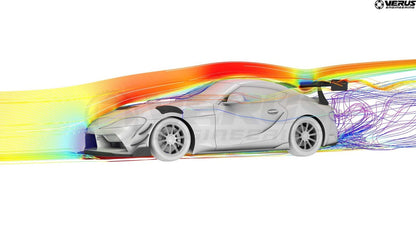 Verus - V1X Swan Neck Rear Wing Kit - Mk5 Toyota Supra